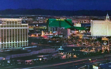 24/7 Epic Size  102 in - Las Vegas - Mural Size Panorama - Peter Lik