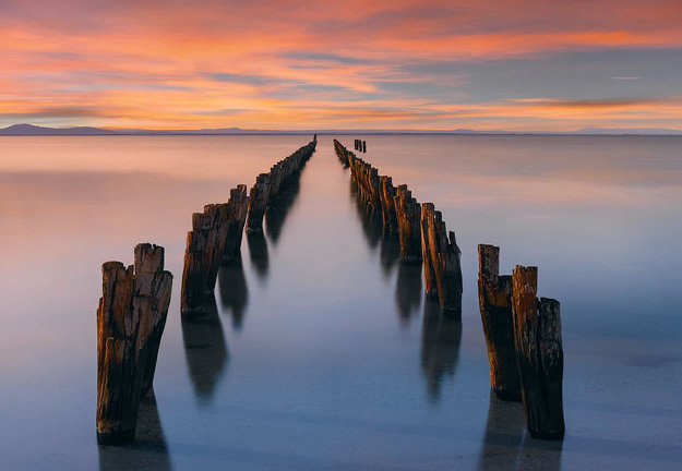 Fall Reflections 1.5M Huge by Peter Lik