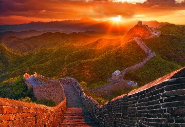 Great Wall 1.5M Huge! Panorama - Peter Lik Great Wall 1.5M Huge! Panorama - Peter Lik