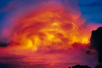 Ocean Fire Panorama - Peter Lik Ocean Fire Panorama - Peter Lik