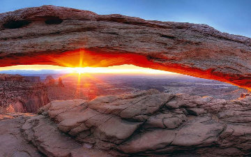 Sacred Sunrise Panorama - Peter Lik Sacred Sunrise Panorama - Peter Lik