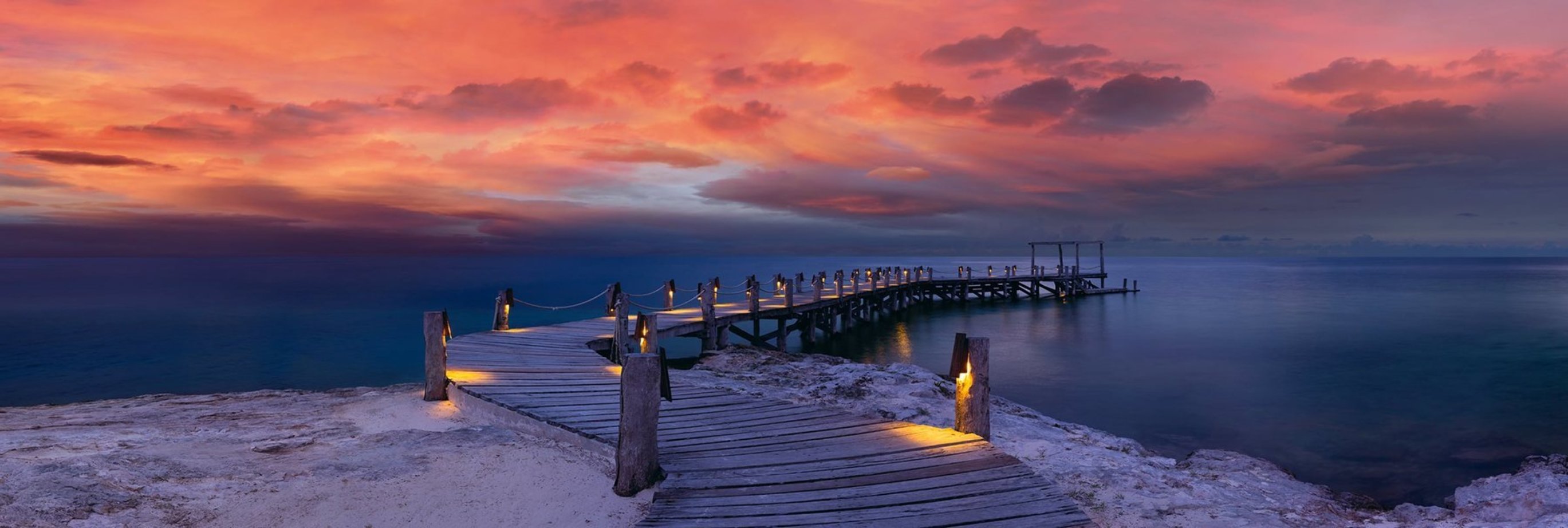 Enchanted Jetty 1.5M Huge! Panorama by Peter Lik Enchanted Jetty 1.5M Huge! Panorama by Peter Lik