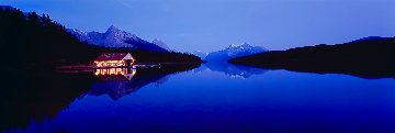 Maligne Dusk Panorama - Peter Lik Maligne Dusk Panorama - Peter Lik