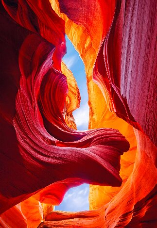 Eternal Beauty - 1M Recess Mount - Antelope Canyon, Arizona Panorama - Peter Lik