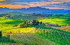 Bella Vista Huge Tuscany - Cigar Leaf Frame Panorama by Peter Lik - 0