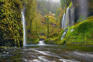 Whispering Falls 1.5M Super Huge Panorama - Peter Lik Whispering Falls 1.5M Super Huge Panorama - Peter Lik