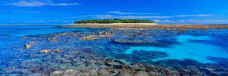 Coral Island Lady Musgrave 1M - Huge - Queensland, Australia Panorama - Peter Lik