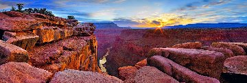 Blaze of Beauty (Grand Canyon, AZ) 2M - Huge Mural Sized Panorama - Peter Lik