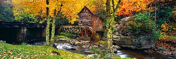 Babcock Mill (Babcock State Park, West VA) 2M Huge Panorama - Peter Lik Babcock Mill (Babcock State Park, West VA) 2M Huge Panorama - Peter Lik