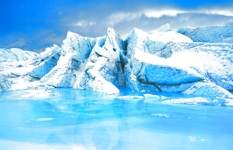 Arctic Jewel - Recess Mount - Matanuska Glacier, Alaska Panorama - Peter Lik