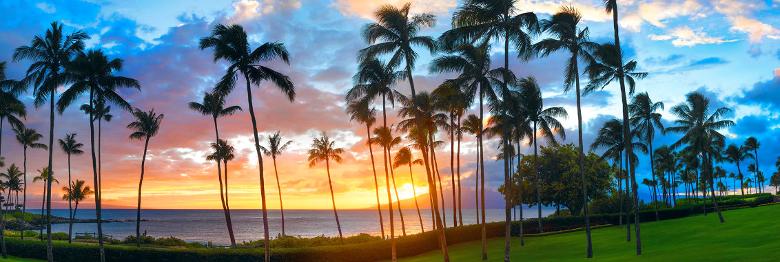Pacific Nights 1.5M - Huge - Maui, Hawaii Panorama by Peter Lik