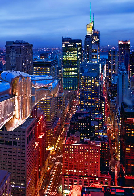 Watching the City - Huge 1.5M - New York - NYC Panorama by Peter Lik