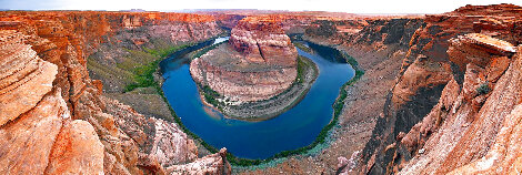 Embrace AP 1M - Horseshoe Bend, Arizona Panorama - Peter Lik