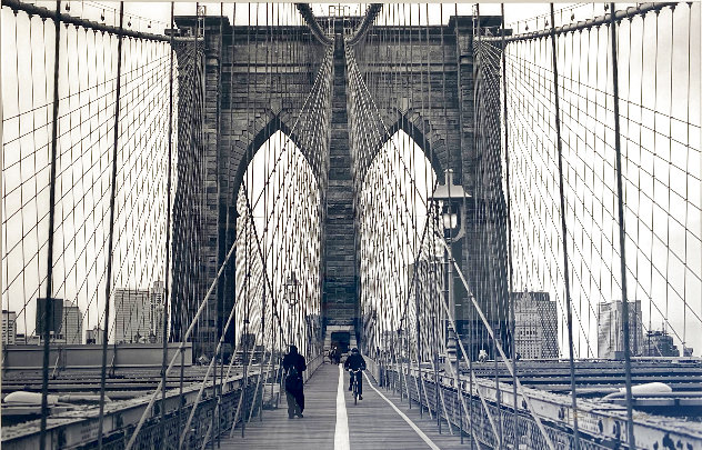 Manhattan Crossing 1M - NYC - New York - Recess Mount Panorama by Peter Lik