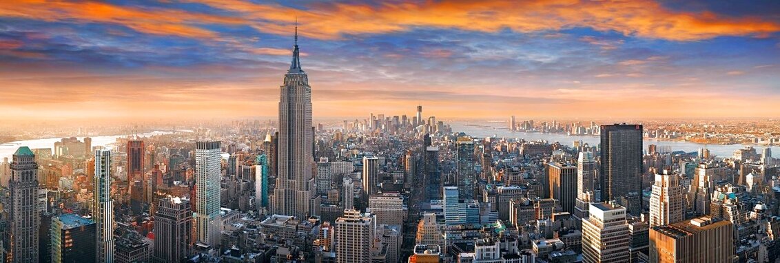 Metro Aurora 2.8M - Epic HUGE Mural Size - NYC - New York - Recess Mount Panorama by Peter Lik