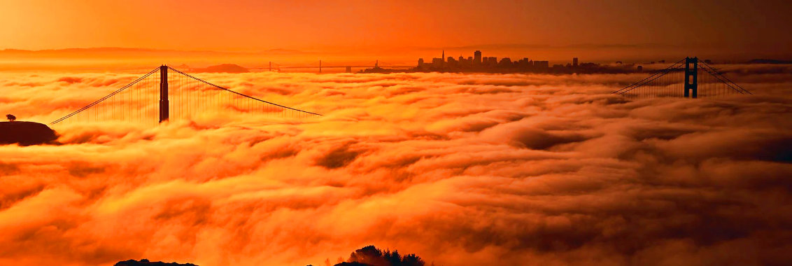 Lost City 1.5M - Huge - San Francisco, California - Cigar Leaf Frame Panorama by Peter Lik