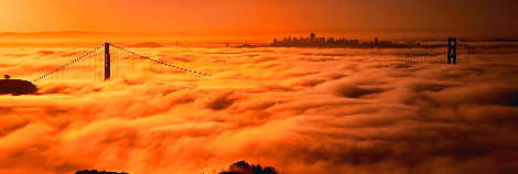 Lost City 1.5M - Huge - San Francisco, California - Cigar Leaf Frame Panorama - Peter Lik