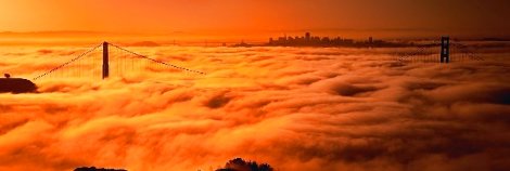 Lost City 1M - Huge - San Francisco, California Panorama - Peter Lik