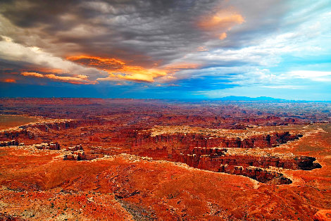 Creation 1M - Canyonlands National Park, Utah - Cigar Leaf Frame Panorama - Peter Lik