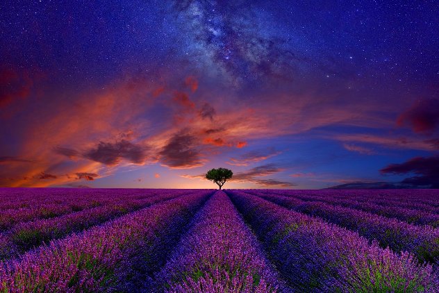 Spirit of the Universe 1M - Huge - Valensole, France Panorama by Peter Lik