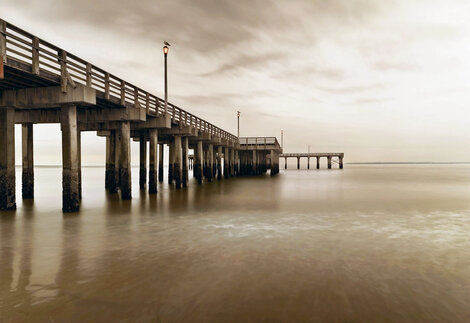 Ocean Calm 1.4M - Huge - Coney Island, New York - NYC Panorama - Peter Lik