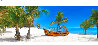 Keys to Paradise - 1.5M Cigar Leaf Frame - Huge Panorama by Peter Lik - 0