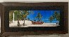 Keys to Paradise - 1.5M Cigar Leaf Frame - Huge Panorama by Peter Lik - 1