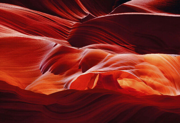 Hidden Beauty 1.5M - Huge - Recess Mount - Antelope Canyon, Arizona Panorama by Peter Lik