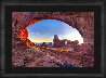 Stone Temple 1.5M - Huge - Ash Wood Frame - Utah Panorama by Peter Lik - 1