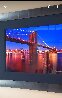 Echoes of Brooklyn 1M - Ash Wood Frame - New York NYC Panorama by Peter Lik - 1