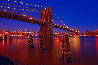 Echoes of Brooklyn 1M - Ash Wood Frame - New York NYC Panorama by Peter Lik - 0