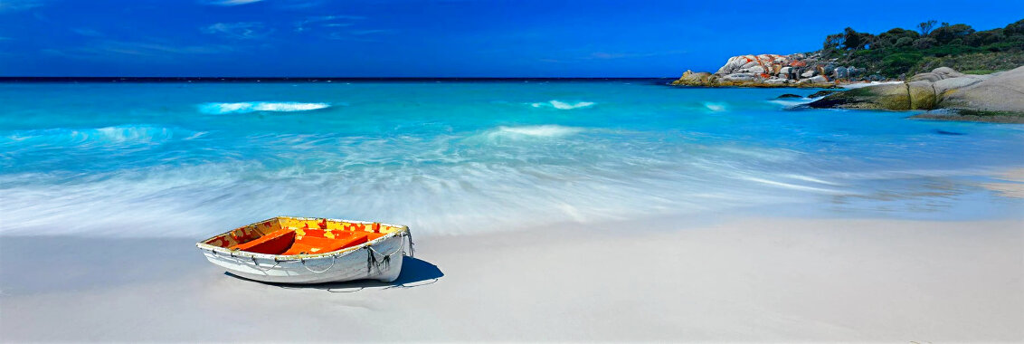 Peaceful Shores 1.5M - Huge - Tasmania, Australia Panorama by Peter Lik