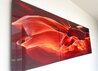 Crimson Tides 2.4M - Huge Mural Size - Recess Mount Antilope Canyon, Arizona Limited Edition Print by Peter Lik - 1