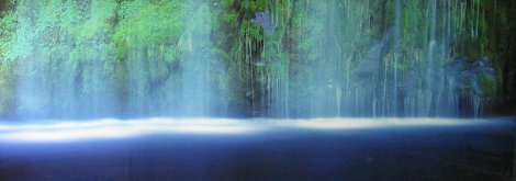 Tranquility - 1M Huge - Mossbrae Falls, California Panorama - Peter Lik