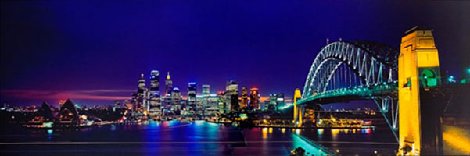 Sydney Australia  Skyscape Panorama - Peter Lik