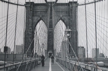 Manhattan Crossing, New York Brooklyn Bridge Panorama - Peter Lik Manhattan Crossing, New York Brooklyn Bridge Panorama - Peter Lik