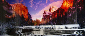 Icy Waters (Yosemite NP, California) Panorama - Peter Lik