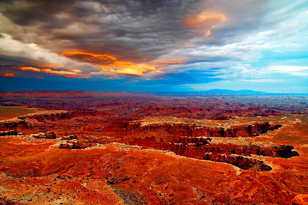 Creation 1M - Huge - Canyonlands National Park, Utah - Teak Frame Panorama by Peter Lik