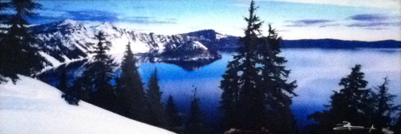 Deep Blue (Crater Lake National Park, Oregon) Panorama by Peter Lik Deep Blue (Crater Lake National Park, Oregon) Panorama by Peter Lik