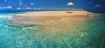 Imagine (Upolu Cay, Queensland) 1.5M Huge Panorama - Peter Lik Imagine (Upolu Cay, Queensland) 1.5M Huge Panorama - Peter Lik
