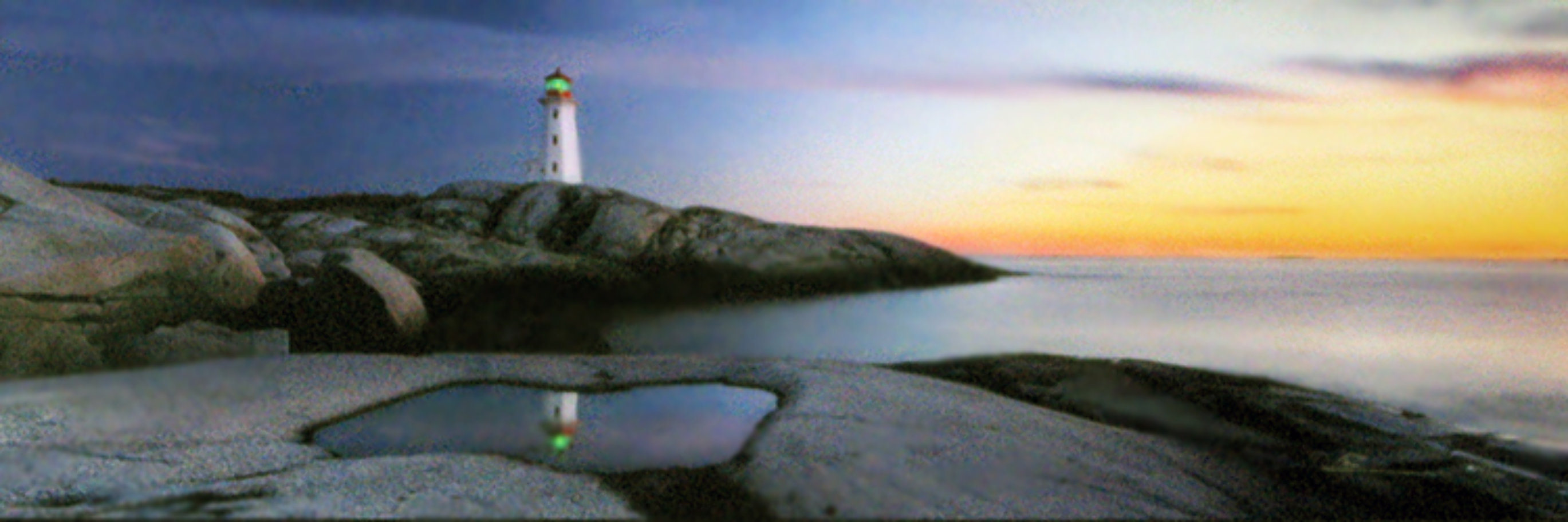 Atlantic Reflections (Peggy's Cove, Nova Scotia) 1.5M Panorama by Peter Lik