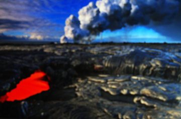 Evolution (Kilauea, The Big Island, Hawaii) 1.5M Huge Panorama - Peter Lik