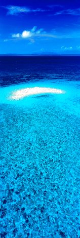 Blue 1M - Vlasov Cay, Queensland, Australia Panorama - Peter Lik