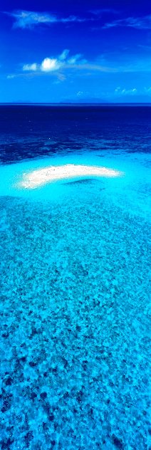 Blue 1M - Huge - Vlasov Cay, Queensland, Australia Panorama by Peter Lik