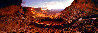 Ancient Spirit 1.5M - Huge - Canyonlands NP, Utah - Cigar Leaf Frame Panorama by Peter Lik - 0