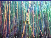 Bamboo (Pipiwai Trail, Hana, Hawaii) 1.5M Huge Panorama by Peter Lik - 3