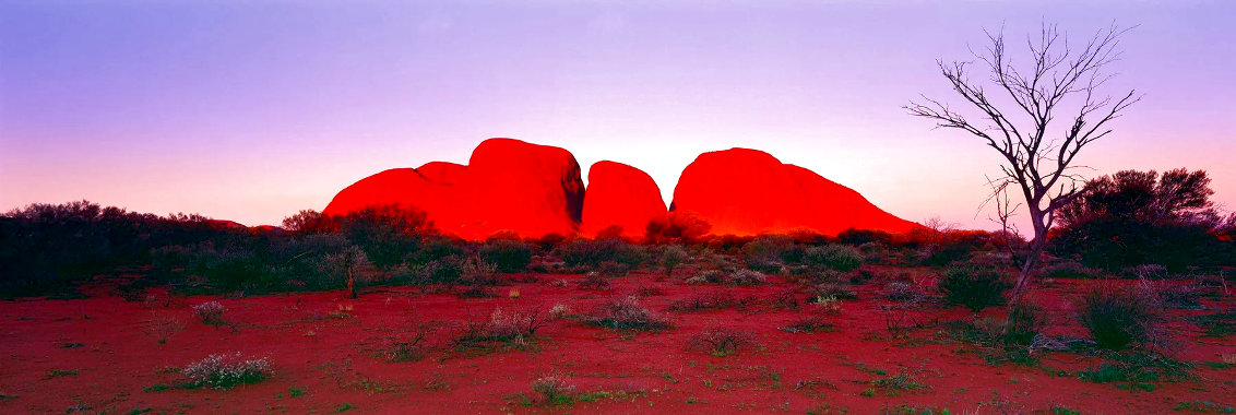 Ancient Earth 1.5M Huge - Recess Mount - Australia Panorama by Peter Lik