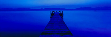 Midnight Blue 1M -Lake Tahoe, CA Panorama - Peter Lik