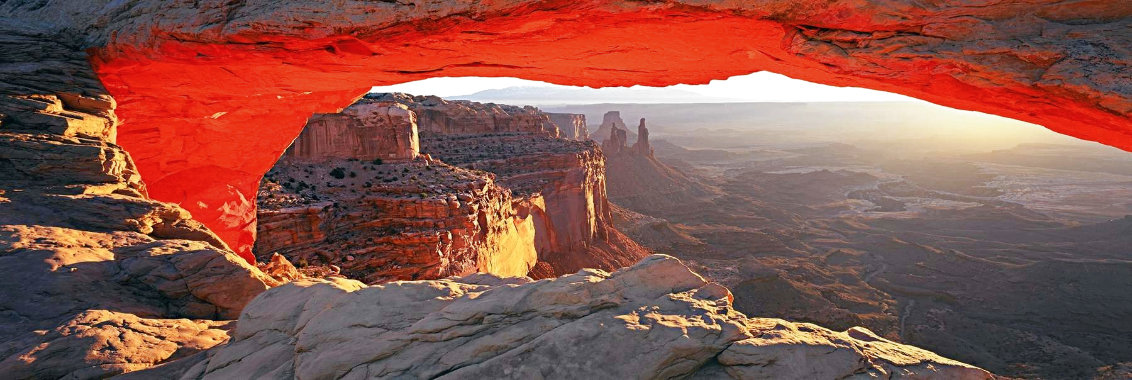 Echoes of Silence 2M - Huge Mural Size -Canyonlands NP, Utah Panorama by Peter Lik