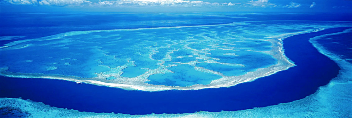 Great Barrier Reef 1.5M - Huge - Australia Panorama by Peter Lik